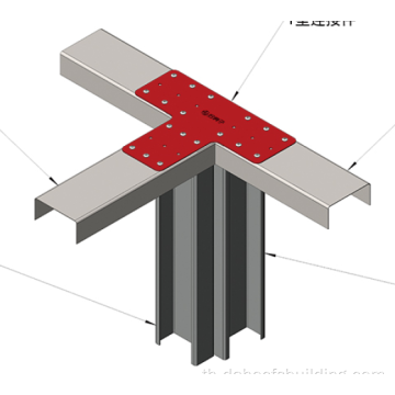 CFS วัสดุก่อสร้าง T Type Connect Parts